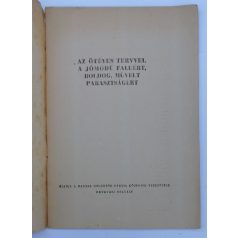   Az ötéves tervvel a jómódú faluért, boldog, művelt parasztságért!