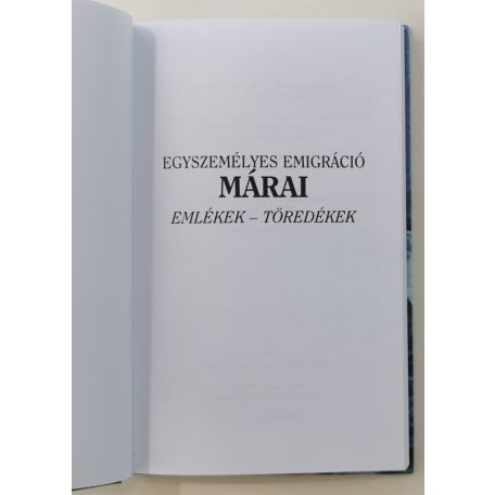 Márai Sándor: Egyszemélyes emigráció