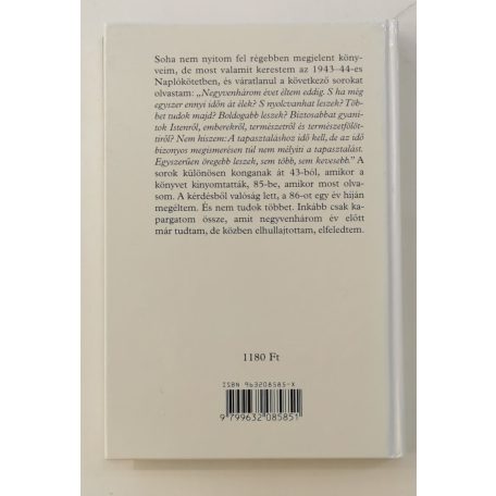 Márai Sándor: Napló 1984–1989 