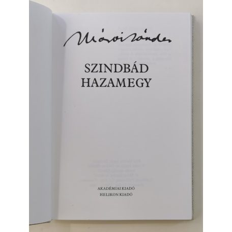 Márai Sándor: Szindbád hazamegy