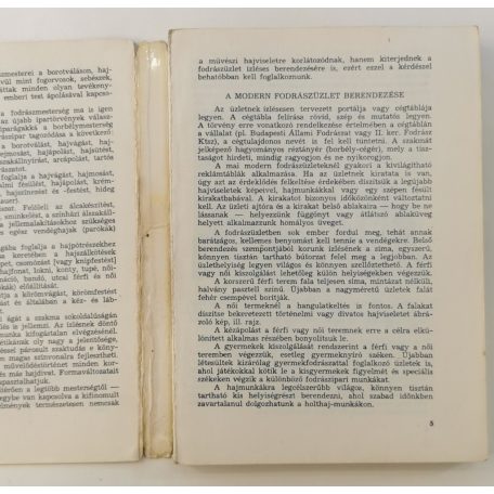 Wolszky Béla: Fodrász Szakmai Ismeretek