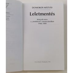 Domokos Mátyás: Leletmentés
