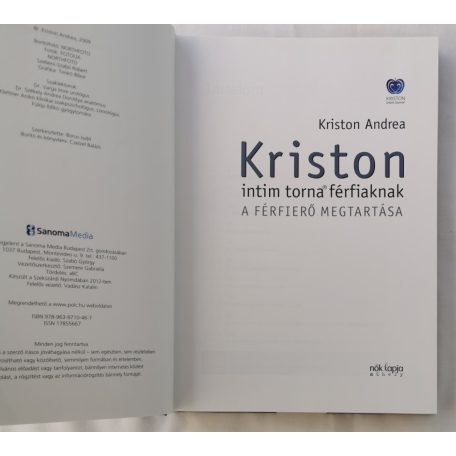 Kriston Andrea: Kriston intim torna férfiaknak