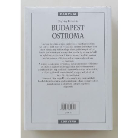 Ungváry Krisztián: Budapest ostroma (1. kiadás!)