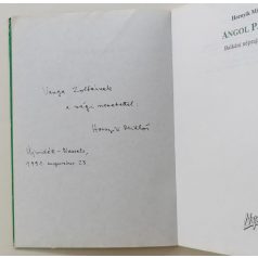   Hornyik Miklós: Angol pázsit - Balkáni néprajzi kalauz (Dedikált!)