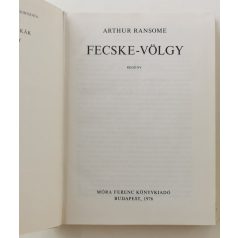 Arthur Ransome: Fecske-völgy (1. kiadás!)