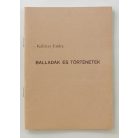 Kálóczy Endre: Balladák és történetek (Dedikált!)