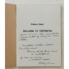 Kálóczy Endre: Balladák és történetek (Dedikált!)