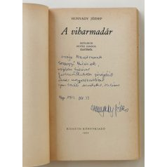 Hunyady József: A viharmadár (Dedikált!)