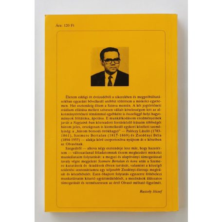 Ruszoly József: Három borsodi örökhagyó (Dedikált!)