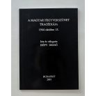 Isépy Dezső: A magyar fegyverszünet tragédiája - 1944. október 15.