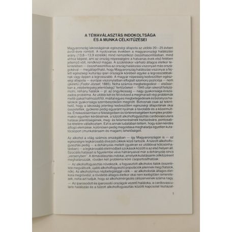 Morvai Veronika, Dr.: Az alkohol cardiovascularis hatásai - patomechanizmus, diagnosztika - valamint az alkohol és néhány környezeti vegyi anyag együttes hatása a szív-érrendszerre (Dedikált!)