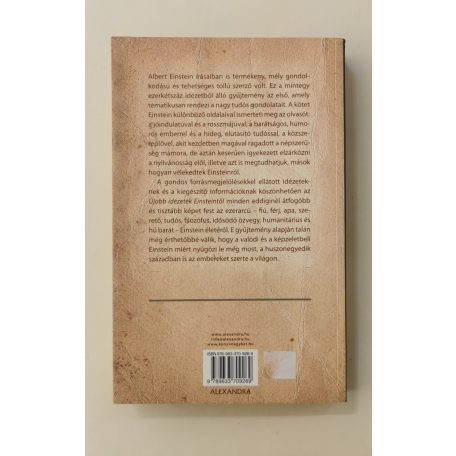 Alice Calaprice (szerk.): Újabb idézetek Einsteintől