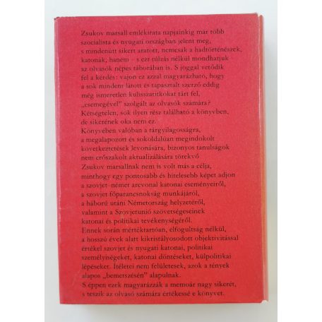 G. K. Zsukov: Emlékek, gondolatok