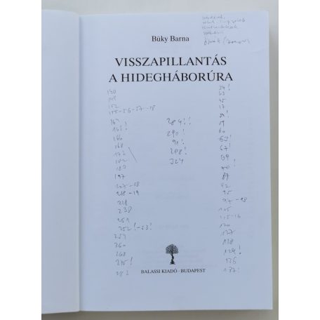 Büky Barna: Visszapillantás a hidegháborúra