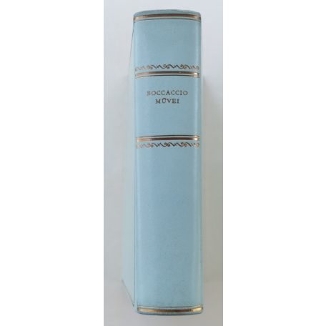 Giovanni Boccaccio: Boccaccio művei (Bibliofil sorszámozott bőrkötés, Helikon Klasszikusok!)