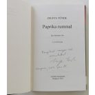 Zsuffa Tünde: Paprika rummal (Dedikált!)