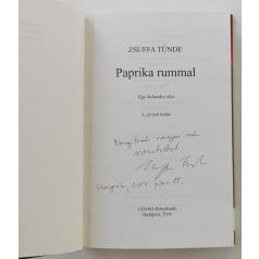 Zsuffa Tünde: Paprika rummal (Dedikált!)