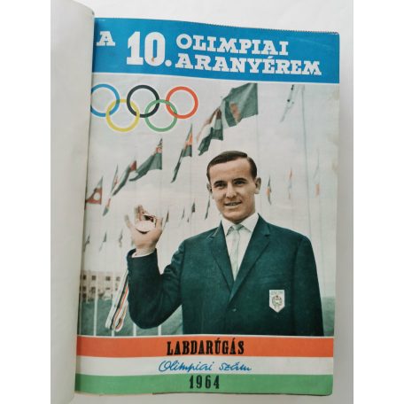 Pető Béla (szerk.): Sportélet I-II. évfolyam 1965-1966 (nem teljes) + Labdarúgás Olimpiai szám 1964 (egybekötve)