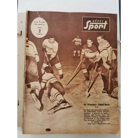 Pásztor Lajos (szerk.): Képes Sport VI. évf. 1-52. sz. 1959 (teljes)