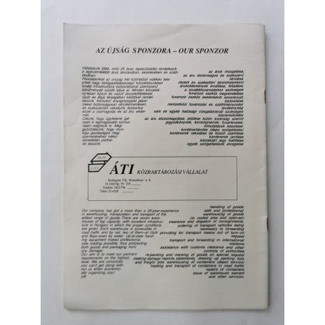Arató Antal, Dr. (szerk.): Kisgrafika 29. évf. 1-4. sz. 1990