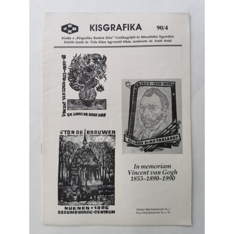 Arató Antal, Dr. (szerk.): Kisgrafika 29. évf. 1-4. sz. 1990