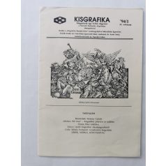   Arató Antal, Dr. (szerk.): Kisgrafika 33. évf. 1-4. sz. + Különszám 1994