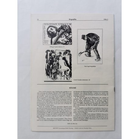 Arató Antal, Dr. (szerk.): Kisgrafika 35. évf. 1-4. sz. 1996