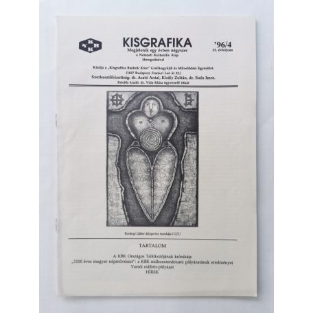 Arató Antal, Dr. (szerk.): Kisgrafika 35. évf. 1-4. sz. 1996