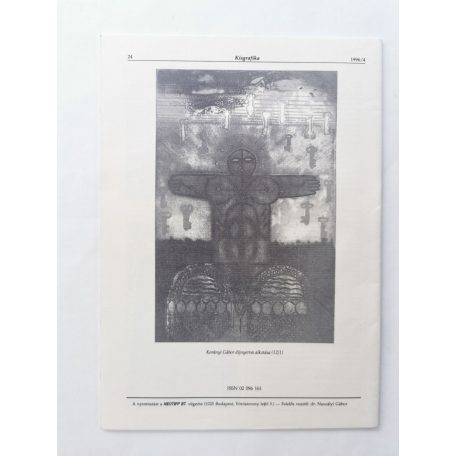 Arató Antal, Dr. (szerk.): Kisgrafika 35. évf. 1-4. sz. 1996