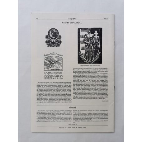 Arató Antal, Dr. (szerk.): Kisgrafika 36. évf. 1-4. sz. + Különszám 1997