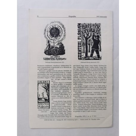 Arató Antal, Dr. (szerk.): Kisgrafika 36. évf. 1-4. sz. + Különszám 1997