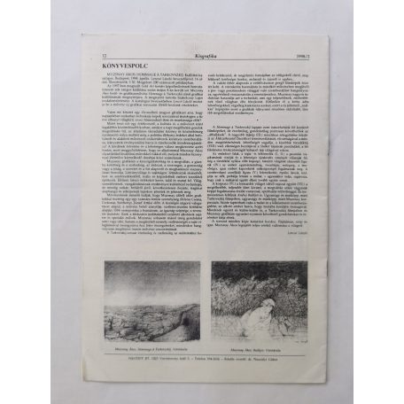 Arató Antal, Dr. (szerk.): Kisgrafika 37. évf. 1-4. sz. 1998