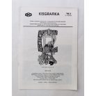 Arató Antal, Dr. (szerk.): Kisgrafika 37. évf. 1-4. sz. 1998