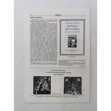 Arató Antal, Dr. (szerk.): Kisgrafika 37. évf. 1-4. sz. 1998