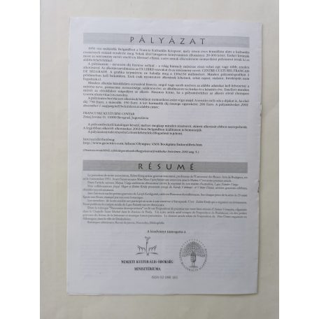 Arató Antal, Dr. (szerk.): Kisgrafika 40. évf. 1-4. sz. 2001