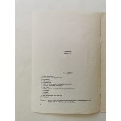   Lenkey István (szerk.): Kisgrafika 1981-1983 tartalomjegyzék