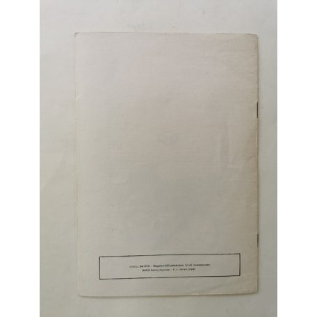 Lenkey István (szerk.): Kisgrafika 1981-1983 tartalomjegyzék