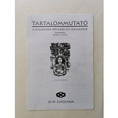   Lenkey István (szerk.): Kisgrafika 1995-2000 tartalommutató