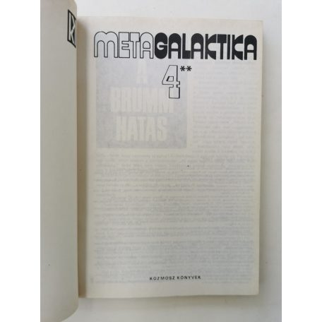 Kuczka Péter (szerk.): Metagalaktika 4 - II. kötet