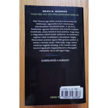 Dean R. Koontz: A halottlátó - Csak ő tudhatja, hogy végzed!