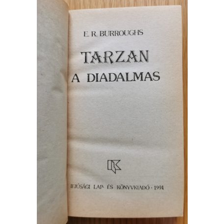 Edgar Rice Burroughs: Tarzan és az elveszett birodalom