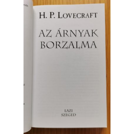 H. P. Lovecraft: Az árnyak borzalma 