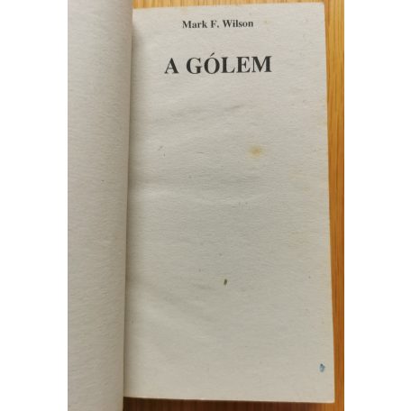 Mark F. Wilson: Terminator: A gólem