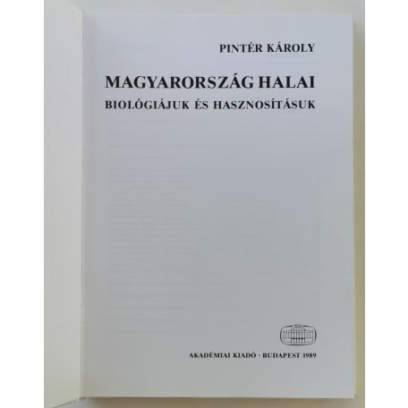 Pintér Károly: Magyarország halai