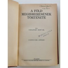 Cholnoky Jenő, Dr.: A Föld megismerésének története