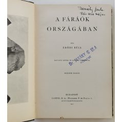 Erődi Béla: A fáraók országában
