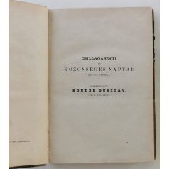   Magyar Tudományos Akadémiai Almanach csillagászati és közönséges naptárral 1877-re.