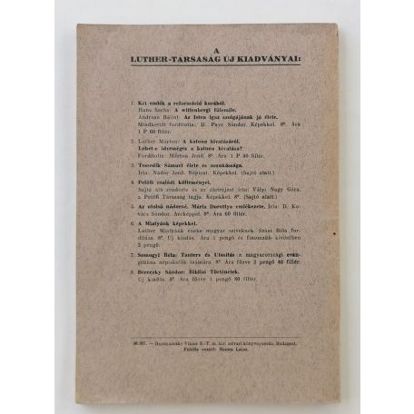 Nádor Jenő, Dr.: Tessedik Sámuel - az ország papja Szarvason