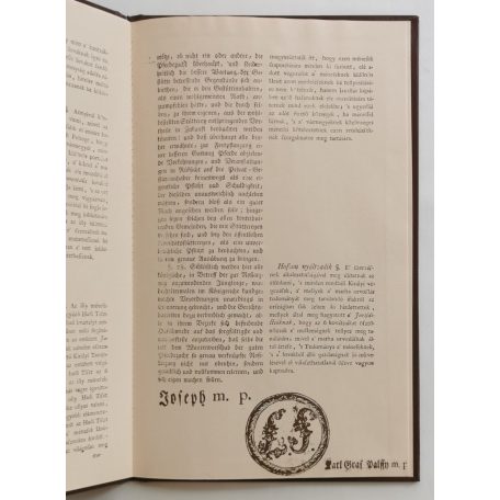 Végezés a mezőhegyesi ménesbirtok alapításáról (kétnyelvű, fakszimile)